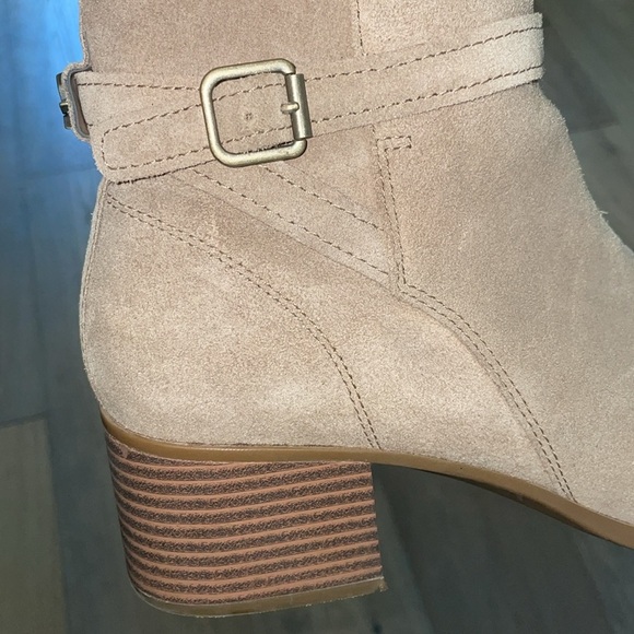 Koolaburra By Ugg Womens Erena Ankle Booties Brown Block Heels Zip Buckle Sz 10 - Picture 10 of 15